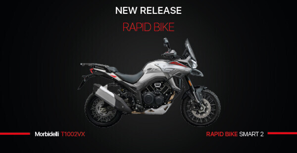 RAPID BIKE SMART 2 AND MORBIDELLI T1002VX: PERFOMANCE AT ITS BEST