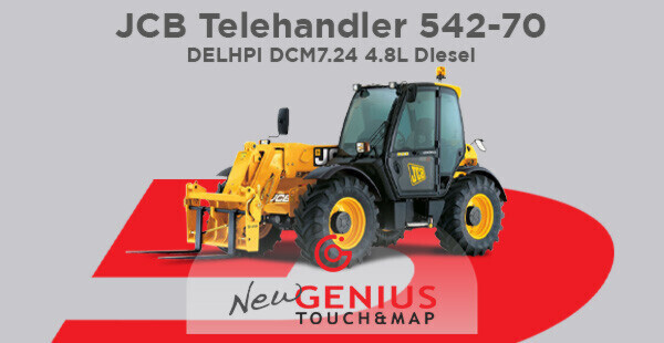 JCB Telehandler equipped with DELPHI DCM7.24 ECU? Yes we can read and write, by OBD